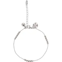 Faina Women Beaded Bracelet With Charms in Silver | Gr.: onesize