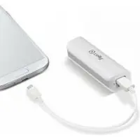 Celly Li-Ion 2600mAh Tragbarer Lithium-Ionen-Akku Weiss