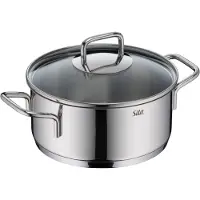 Silit Extra Cook Bratentopf 20 cm mit Glasdeckel 3201113786 4004633306306