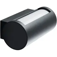 Heitronic LED Außen-Wandleuchte "Timor" LED-Board Warmweiß Wandlampe, Außenleuchte, Leuchteinheit 180 drehbar