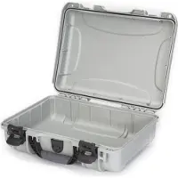Nanuk Kunststoffkoffer 910 - leer Silber