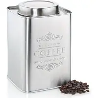Zassenhaus 067125 Vorratdose Coffee Edelstahl Grau