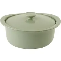 Berghoff Auflaufform Leo Line Balance Rund mit Deckel 27,5 cm Sage