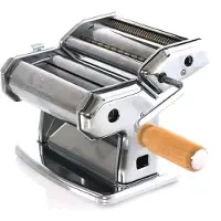 Imperia Nudelmaschine 3508 Verchromt Italy mit Zubehör im Lieferumfang