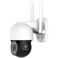 Atlantis Land A14SC970PT Drahtlose 4MP Nachtsicht-IP-Kamera für den Außenbereich Weiß