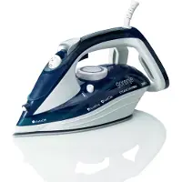 Gorenje SIH2800TQC, Dampfbügeleisen, Keramik-Bügelsohle, 2,5 m, 100 g/min, Blau, 35 g/min