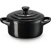 Le Creuset Mini Cocotte Schwarz