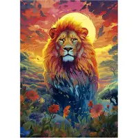 Adlibris - 500 pcs, Majestic Lion Stare (80-20261)