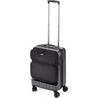 Troika LUG02/CB Reisegepäck Karre Harte Schale Grau 47 l Acrylnitril-Butadien-Styrol (ABS), Nylon, Polycarbonat (PC)