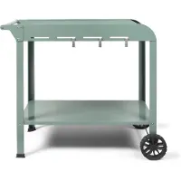 Livoo Servierwagen in khaki, 91,5 x 50,2 x 80 cm GS168V