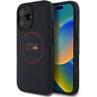 Red Bull Racing Pu Leather Ring Magsafe Iphone 16 Handyhülle