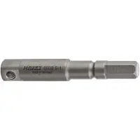 Hazet Schlag-, Maschinenschrauber-Adapter 8508S-1 Sechskant massiv ISO 1173-A 5,5 Vierkant massiv 6,3 mm (1/4 Zoll)