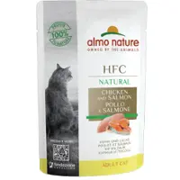 Almo Nature HFC Natural Huhn mit Lachs Katzen-Nassfutter (55 g)