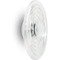 Tom Dixon Press Large Surface LED-Wand- und Deckenleuchte-Klar-mit LED (2700K)