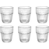 Bormioli Rocco Wasserglas Barshine (Set von 6 Stück) 21 cl