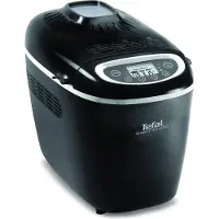 Tefal PF611838, 1,5 kg, Startzeitvorwahl, Bullauge, Variable einstellbare Krustenbräunung, 1600 W, Schwarz