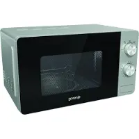 Gorenje MO17E1S, Über den Bereich, Solo-Mikrowelle, 17 l, 700 W, Drehregler, Schwarz, Edelstahl