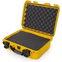 Nanuk 920 Koffer mit Schaumstoffeinlage, gelb