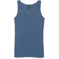 Vero Moda Tanktop "VMLULU LONG TANK TOP JRS GA NOOS" Baumwollmischung, regular fit