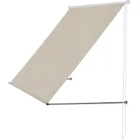 Pro-Tec [] Markise - 300 x 120 cm Sandfarben - Sonnenschutz Beschattung Terrasse Garten