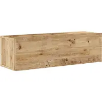 En.casa Fernsehtisch 'Lapinlahti' 100 x 31,5 x 29,5 cm Eiche rustikal