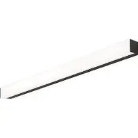 Orion Wandlampe Horizon, schwarz, für Badezimmer, Aluminium, Wandleuchte, Wandlampe Bad