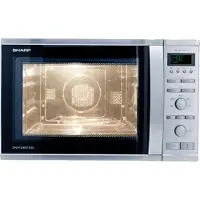 Sharp Mikrowelle "R941STW", Oberhitze-Grill und Heißluft, 1450 W
