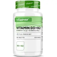 Vit4ever Vitamin D3 5.000 I.e. + K2 100 mcg 54 g Tabletten
