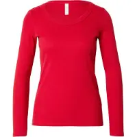 Hunkemoller Pyjama-Top Baumwolle Rot