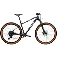 KROSS Mountainbike "Mountainbike Hardtail XC ALU 29" Level 4.0 ULT.RA blau 10 Gänge" 10 Gang Shimano CUES U6000 Schaltwerk Kettenschaltung