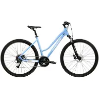 KROSS Crossrad "Crossrad Damen 28" Evado 3.0 blau 16 Gänge" 16 Gang Shimano ACERA M3020 Schaltwerk Kettenschaltung