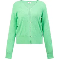 Mymo Strickjacke Damen hellgrün