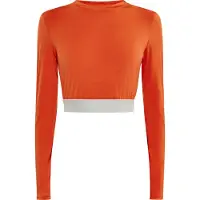 Mymo Langarm Damen orange