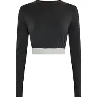 Mymo Langarm Damen schwarz