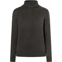 MO Rollkragenpullover Herren Dunkelgrau Melange