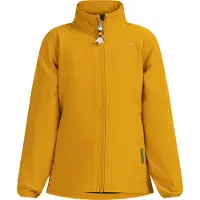 Schmuddelwedda Mädchen Softshelljacke - Recyceltes Material in Senf | Gr.: 104
