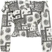IZIA Blouse à Carmen gaya
