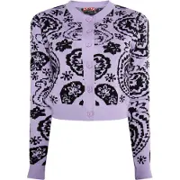 MyMo ROCKS Strickjacke Damen violett