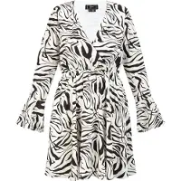 Faina robe - imprimé zèbre sookie