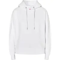 Mymo Kapuzenpullover Damen weiss