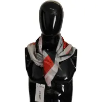 Costume National Seidenschal mit geometrischem Muster