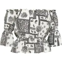 IZIA Blouse à Carmen gaya