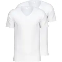 Calida Kurzarmshirt "Natural Benefit" V-Ausschnitt, feiner Single Jersey, elastisch