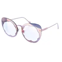 Salvatore Ferragamo A21 Damen-sonnenbrille Durchsichtig Mann Durchsichtig One Size