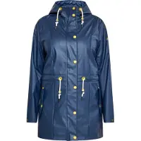 Schmuddelwedda Schmuddelwedda Curvy Regenmantel Damen blau, 54-56 717633-0005-05456
