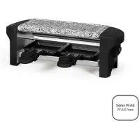 Livoo Raclette-grill für 2 personen, 350 w, schwarz DOC156N