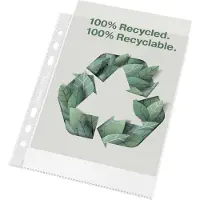 Esselte Lomme recycled 70my PP præg A5 (100)
