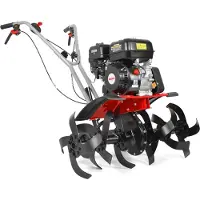 HECHT 785 Motorhacke Benzin | 32-84 cm Arbeitsbreite | 32 cm Arbeitstiefe | 6,5 PS | 4,5 kW | 196 cm³