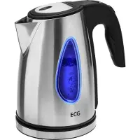 Ecg RK 1740 | Wasserkocher | 1,7 l | 2000 W | Schwarz | Edelstahl |