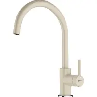 Franke Lina XL, Standard, Beige, Messing, Hebelgriffe, Einzelbild, Avena